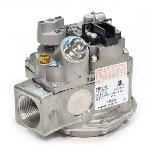 GAS VALVE 240V 1/2X3/4 SIDTAP NAT - 